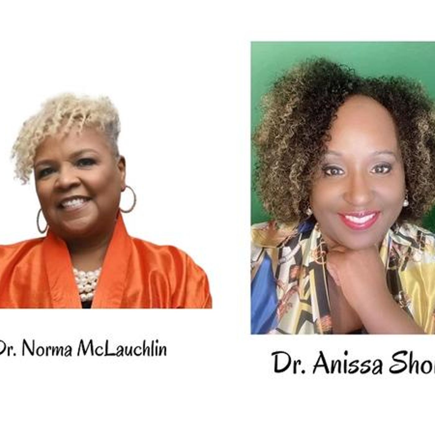 Dr. Norma McLauchlin and Dr. Anissa Short discuss Chosen Pen Literary Awards episode artwork