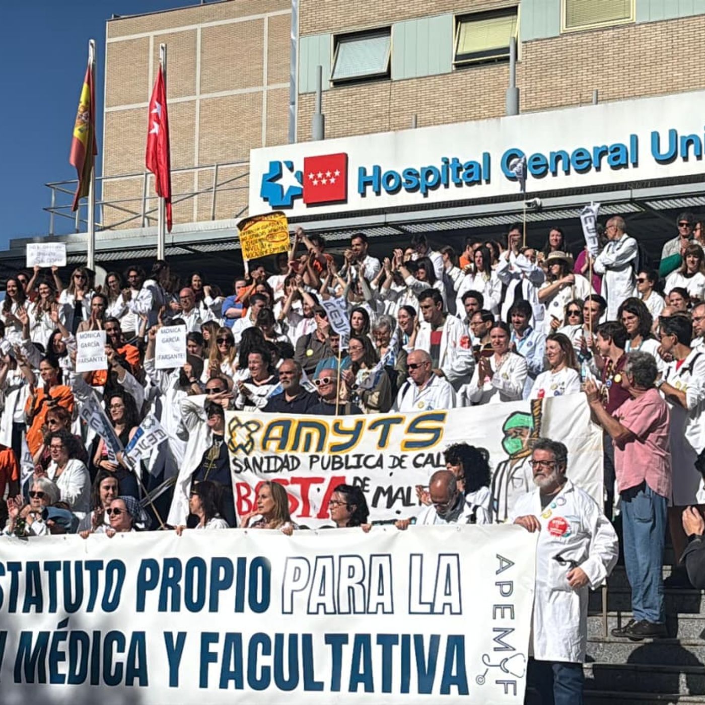 Madrid es Noticia: Continúa la huelga intermitente de los profesionales médicos