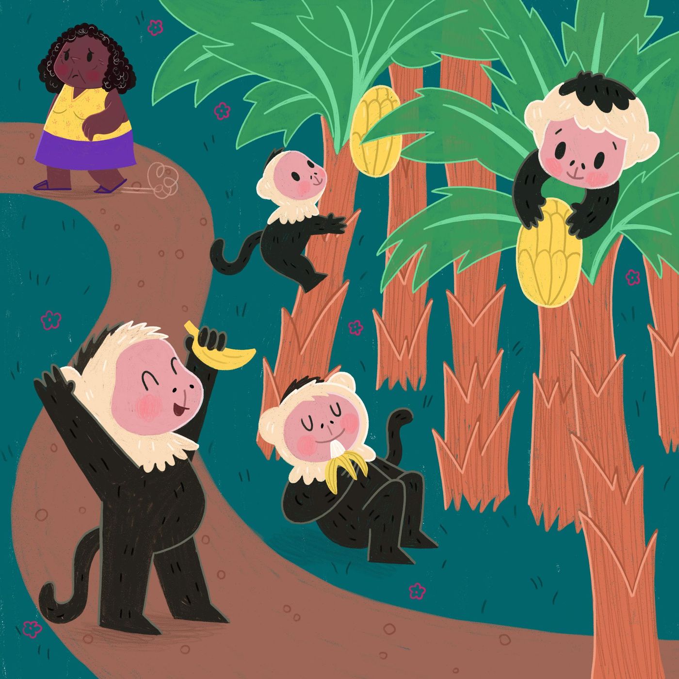Waarom de bananen van de aap zijn | Grappige Verhalen episode artwork