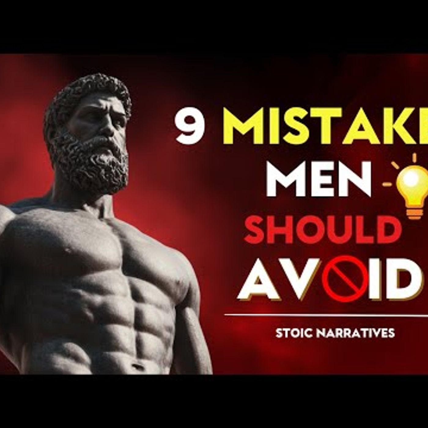 Serenity Amid Chaos_ 9 MISTAKES Men Should Avoid in Their Relationships with WOMEN _Stoic Philosophy episode artwork