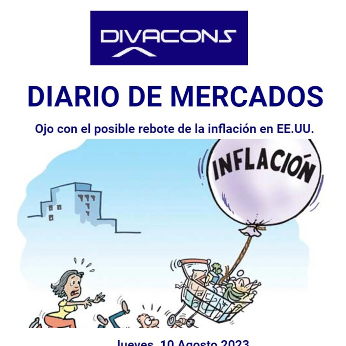 PODCAST DIARIO DE MERCADOS Jueves 10 Agosto episode artwork