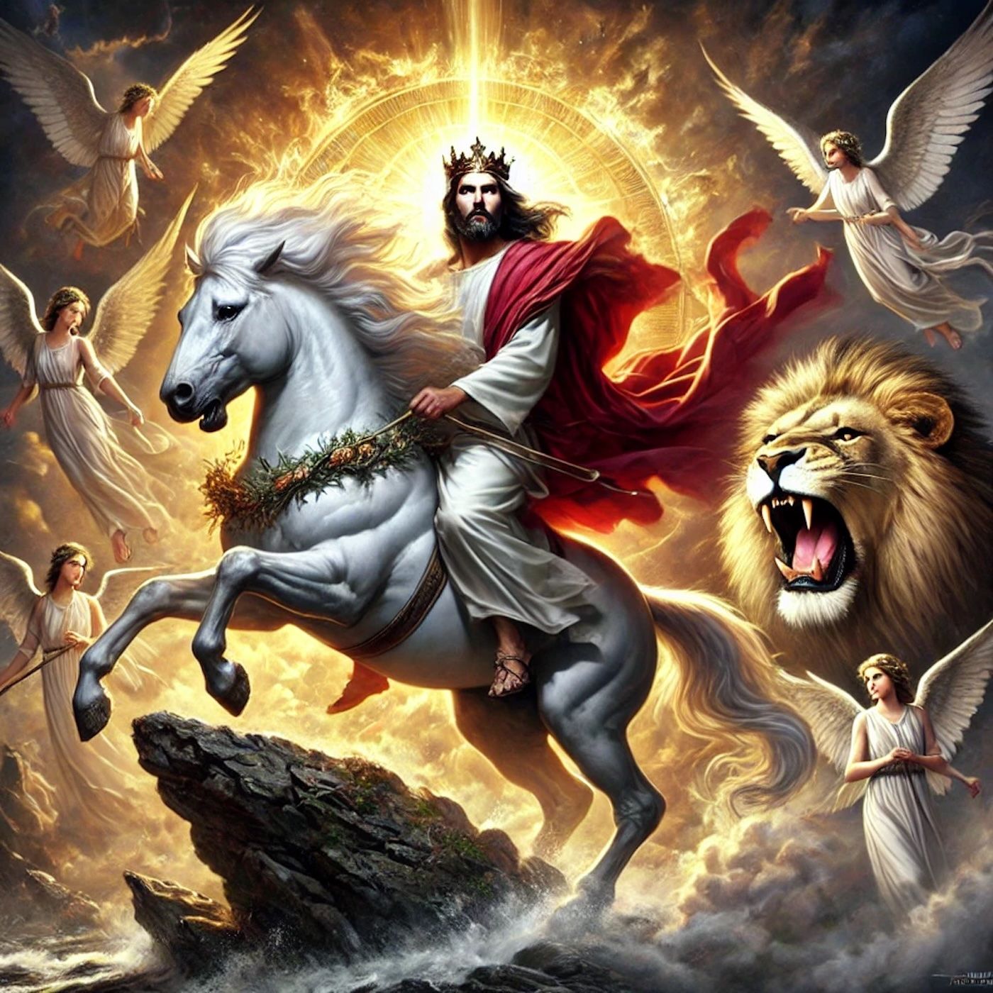 "The Second Coming is not about peace but about justice. We often imagine Jesus' return as a serene and joyful reunion.." episode artwork