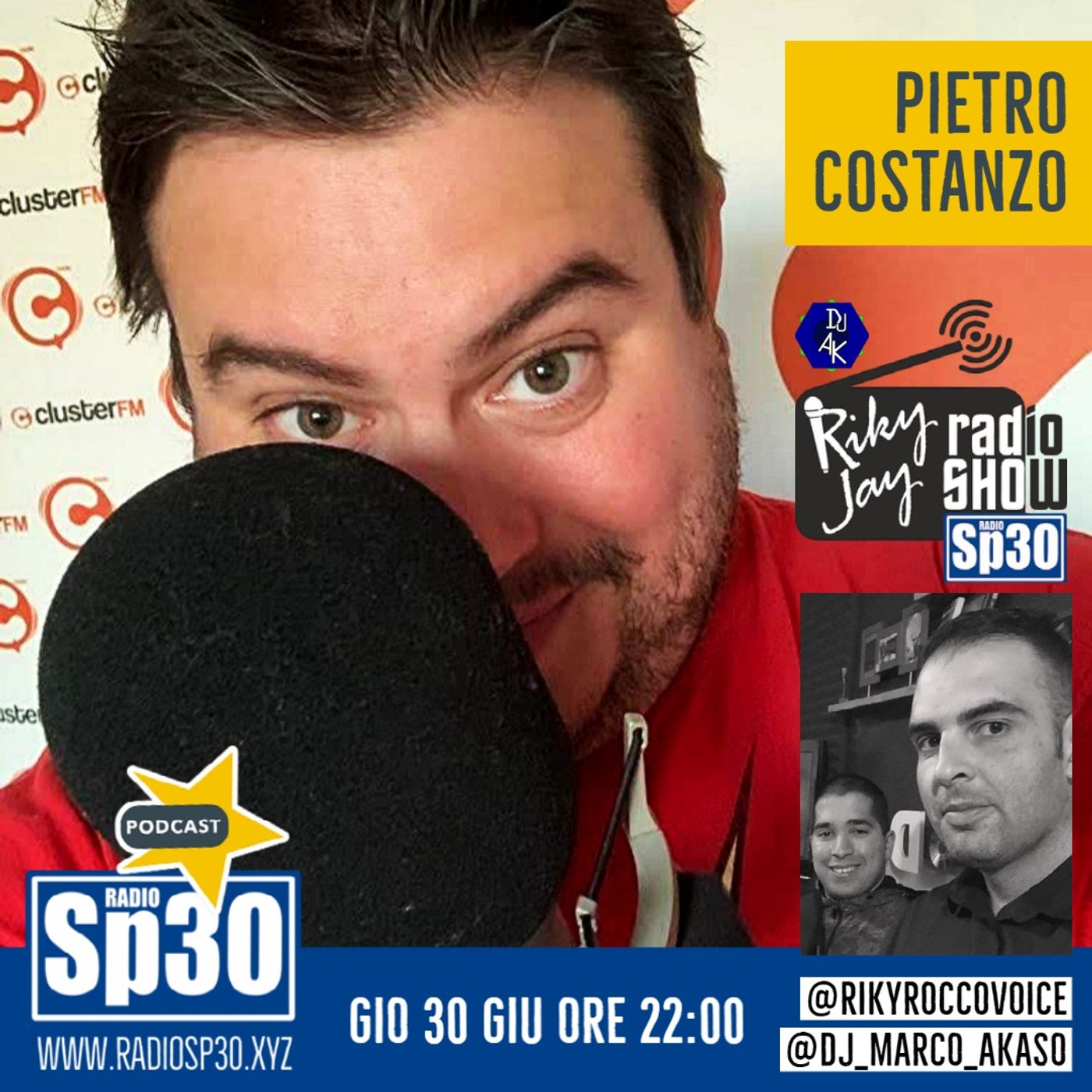 RikyJay Radio Show - ST.3 N.36 - Ospite Pietro Costanzo episode artwork