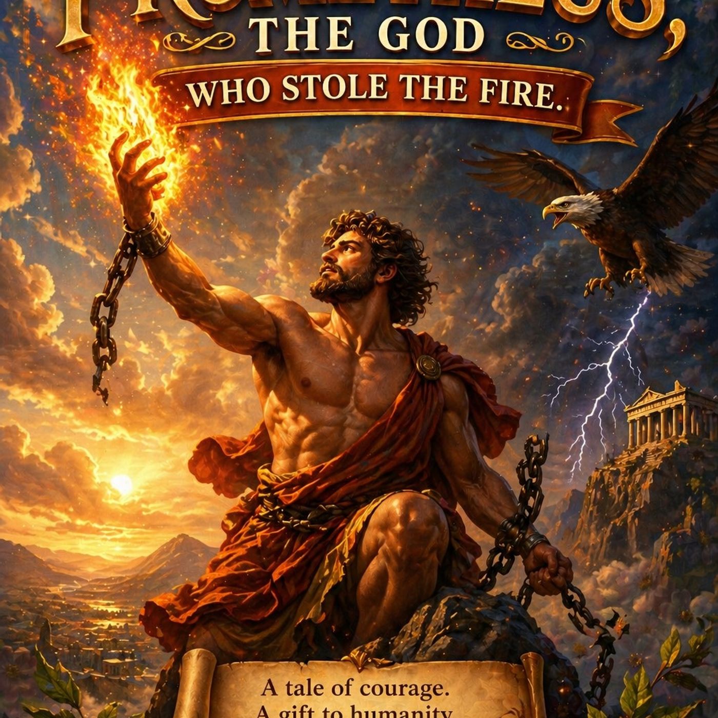 Prometheus, the God Who stole the Fire. episode artwork