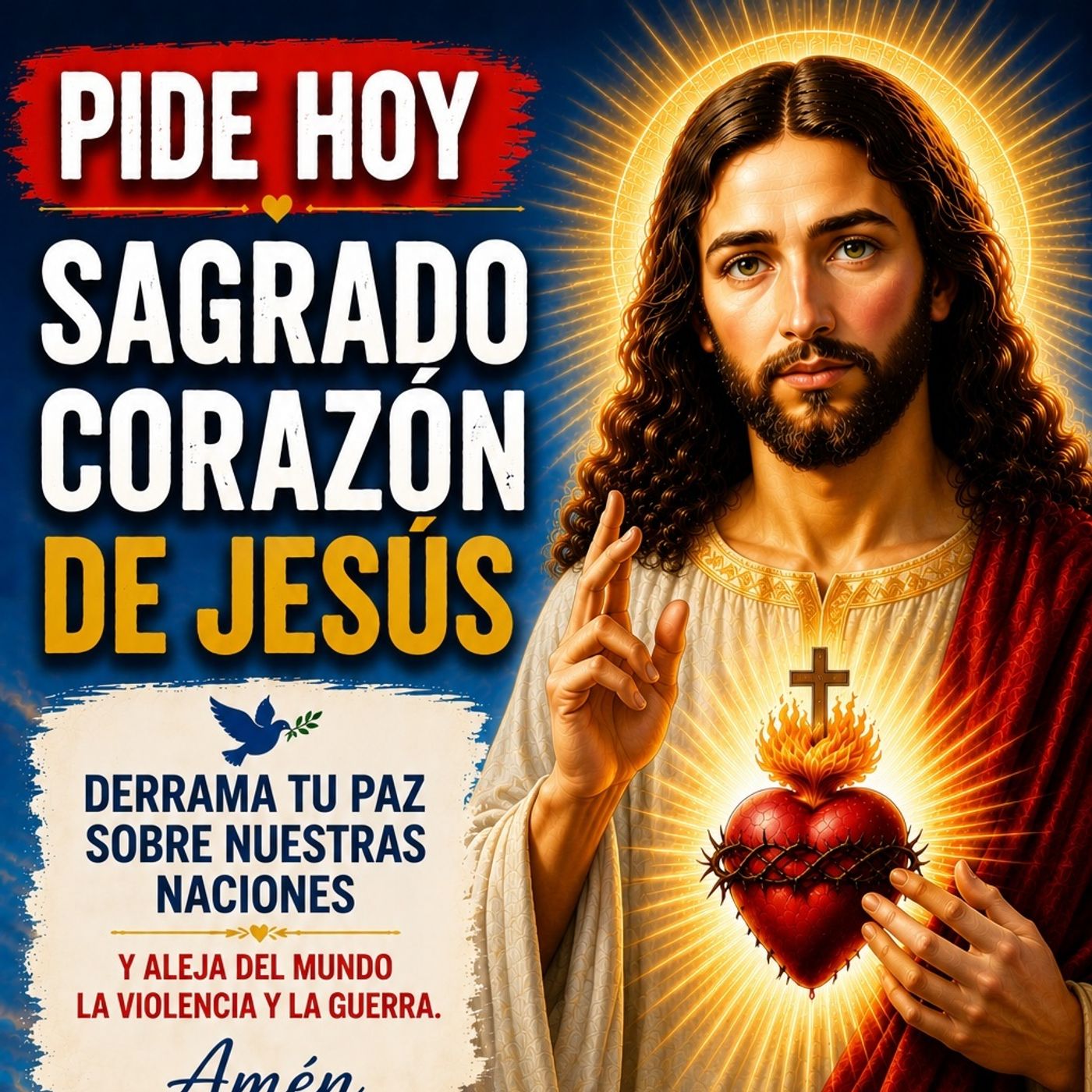 AL SAGRADO CORAZON DE JESUS POR LA PAZ DEL MUNDO DIA 8 episode artwork