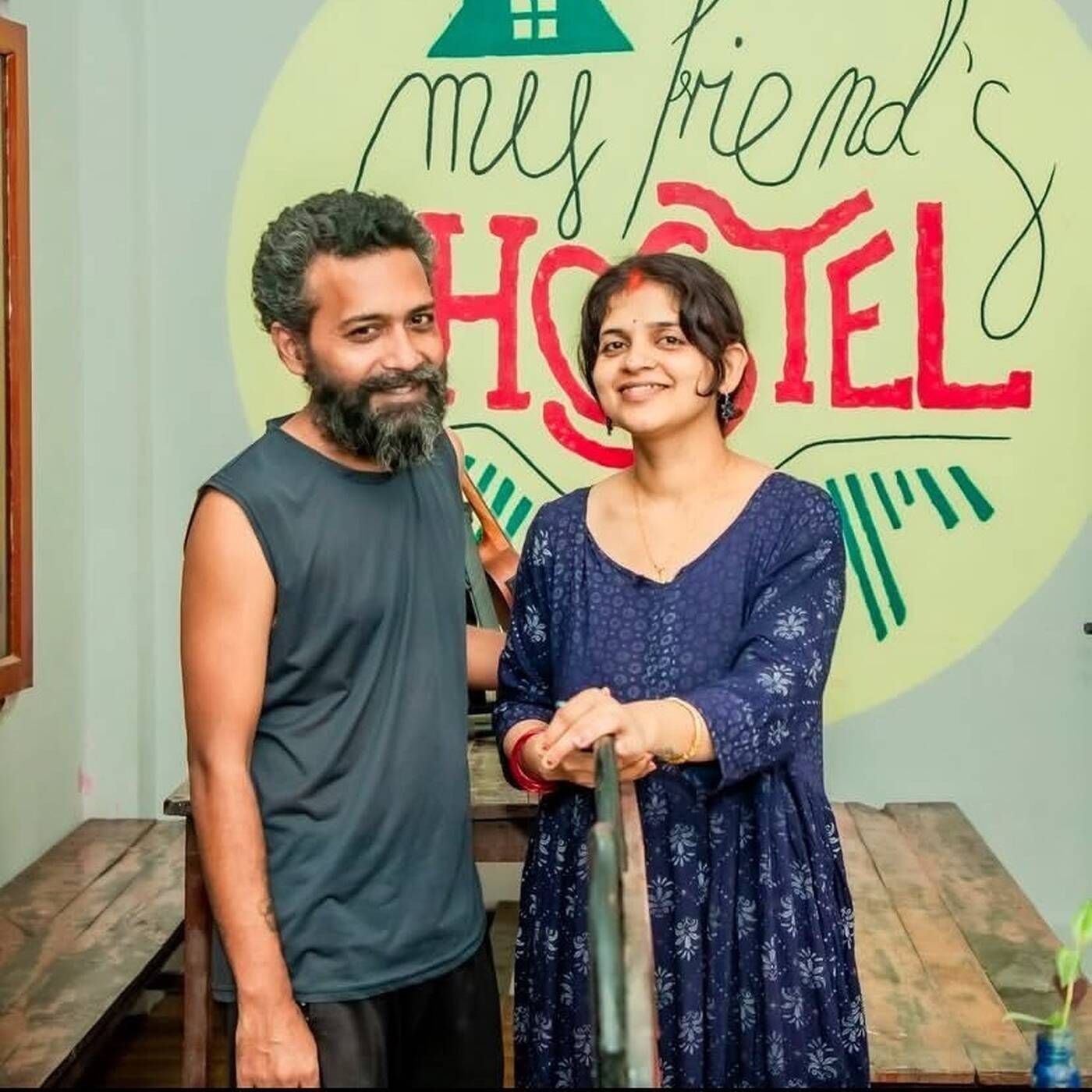 MANISH KURMI - Space Creator & Event Organizer - BHARATPUR STREETART FESTIVAL - Workshops & Alternative Hub - MY FRIEND'S HOSTEL - Bharatpur episode artwork