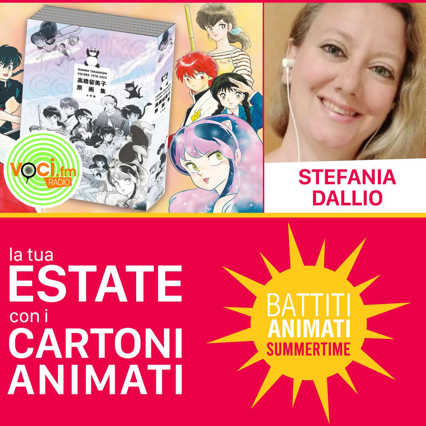 BATTITI ANIMATI SUMMERTIME 2023 22: "Rumiko Takahashi Colors 1978-2023" - clicca play e ascolta il podcast episode artwork