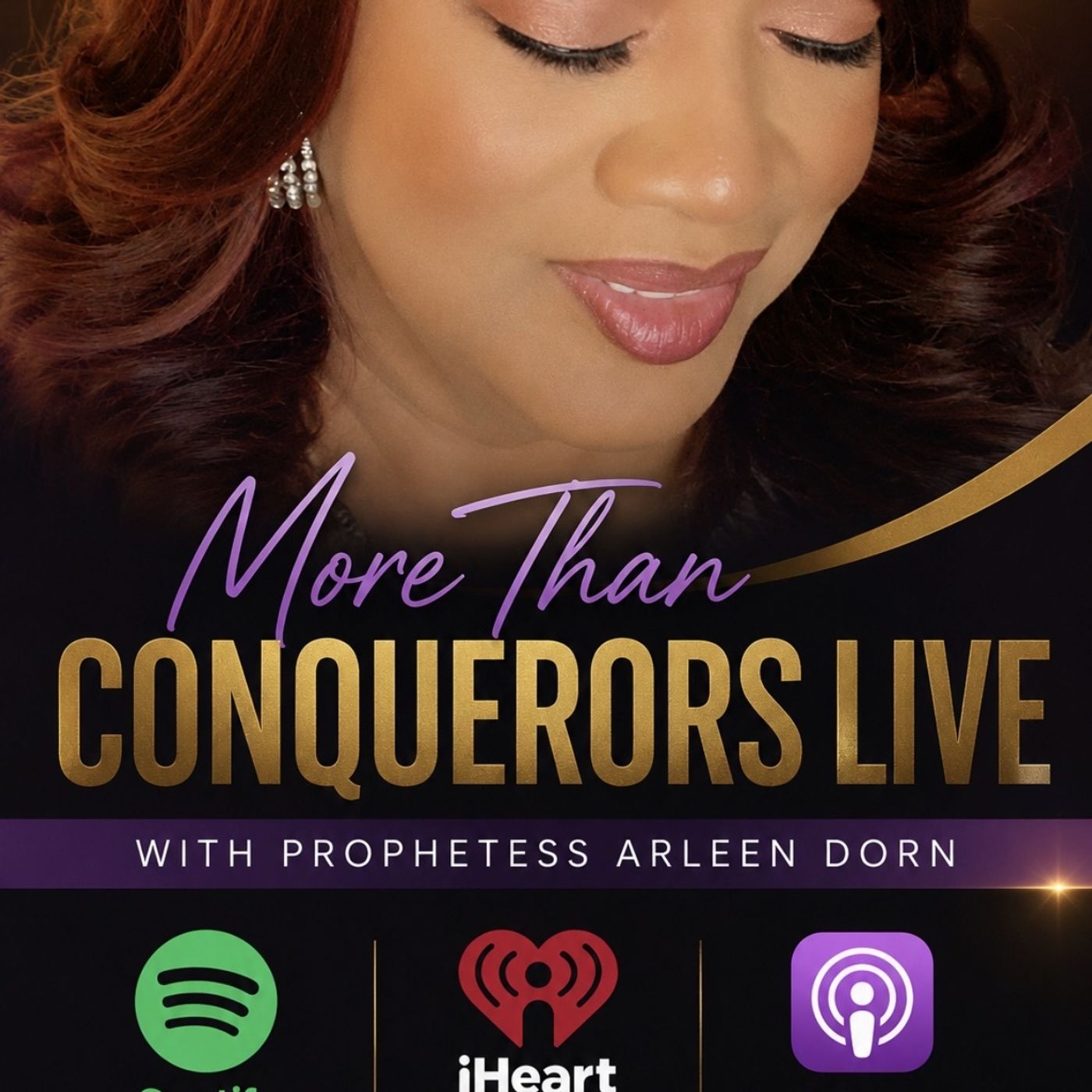 More Than Conquerors Live podcast artwork