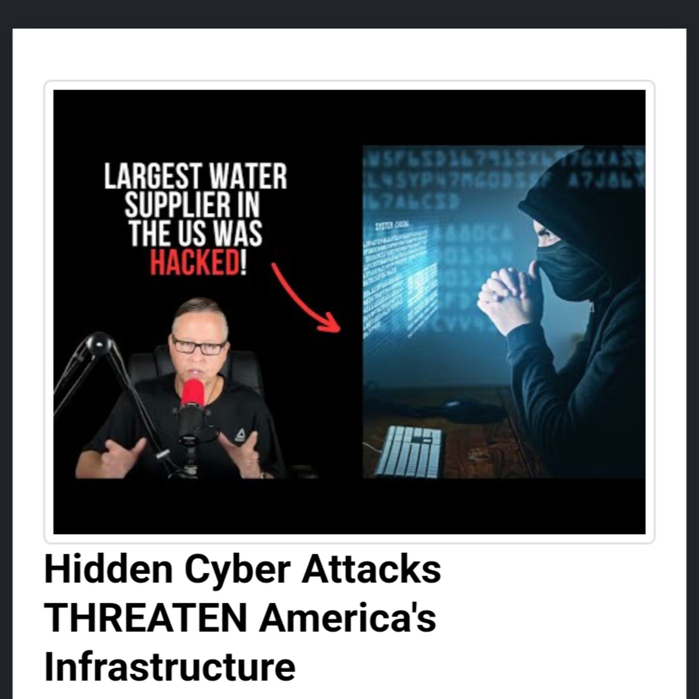 Hidden Cyber Attacks THREATEN America's Infrastructure episode artwork