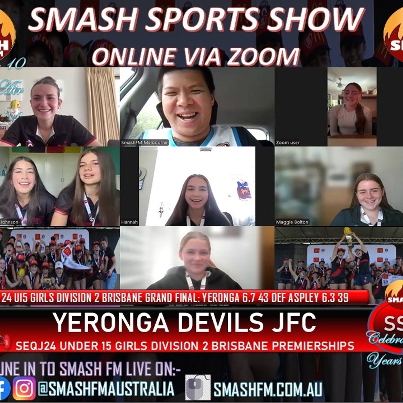 SSS10THYR: Yeronga Devils Juniors SEQ24 U15 D2 Bris North Girls Premiership Interviews 061024
