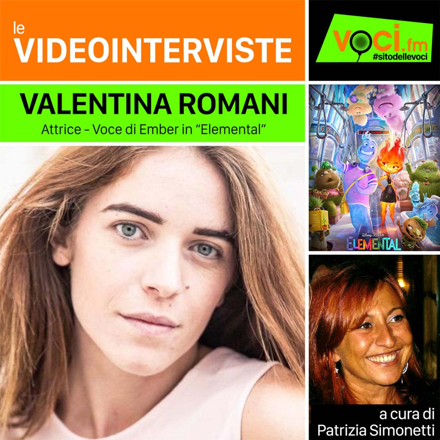 VALENTINA ROMANI (voce di Ember in ELEMENTAL) su VOCI.fm - clicca play e ascolta l'intervista episode artwork