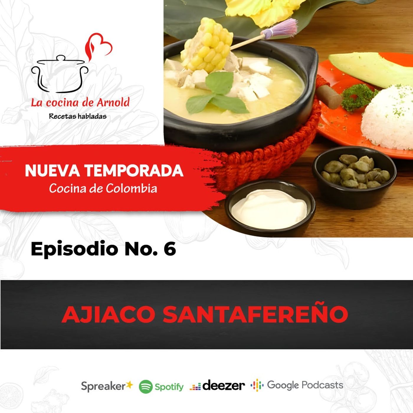 La cocina de Arnold, recetas habladas