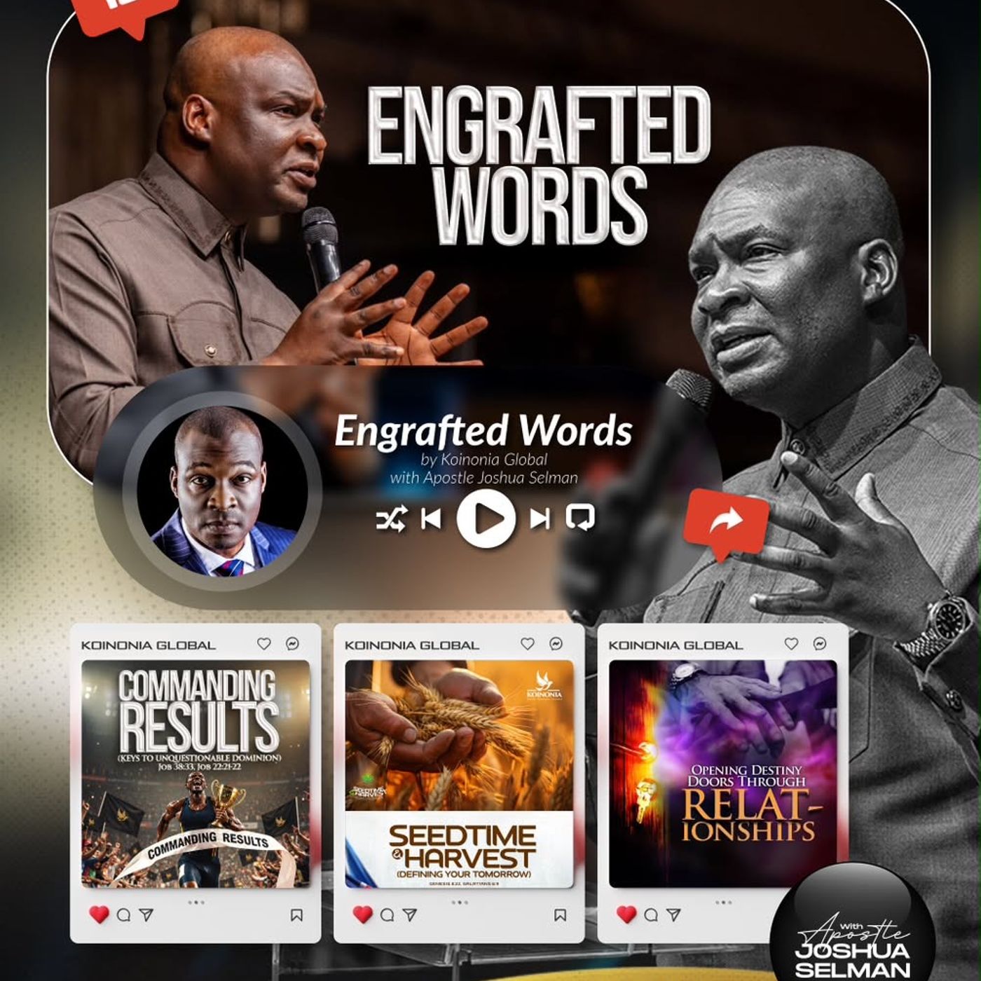 Opening Destiny Doors Through Relationships. Koinonia (Abuja) with Apostle Joshua Selman (2023)