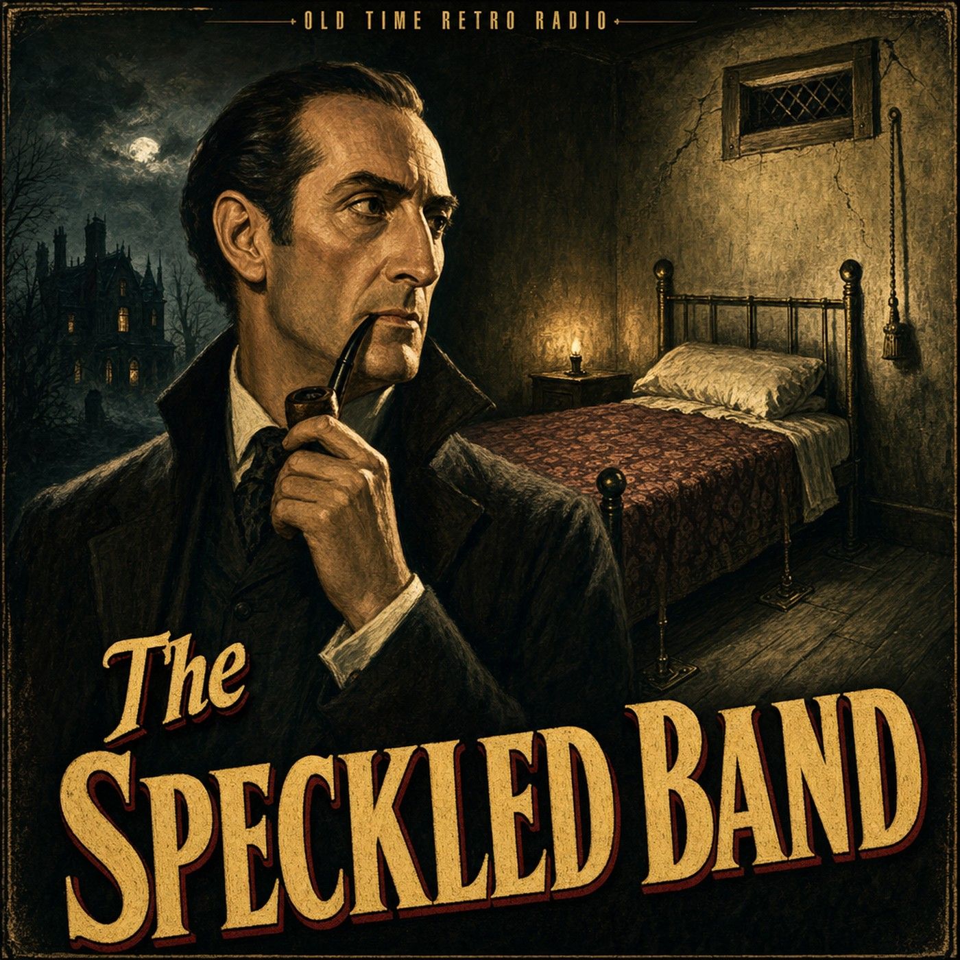 The Adventures of Sherlock Holmes - "The Speckled Band" (Old Time Radio, 1945) episode artwork