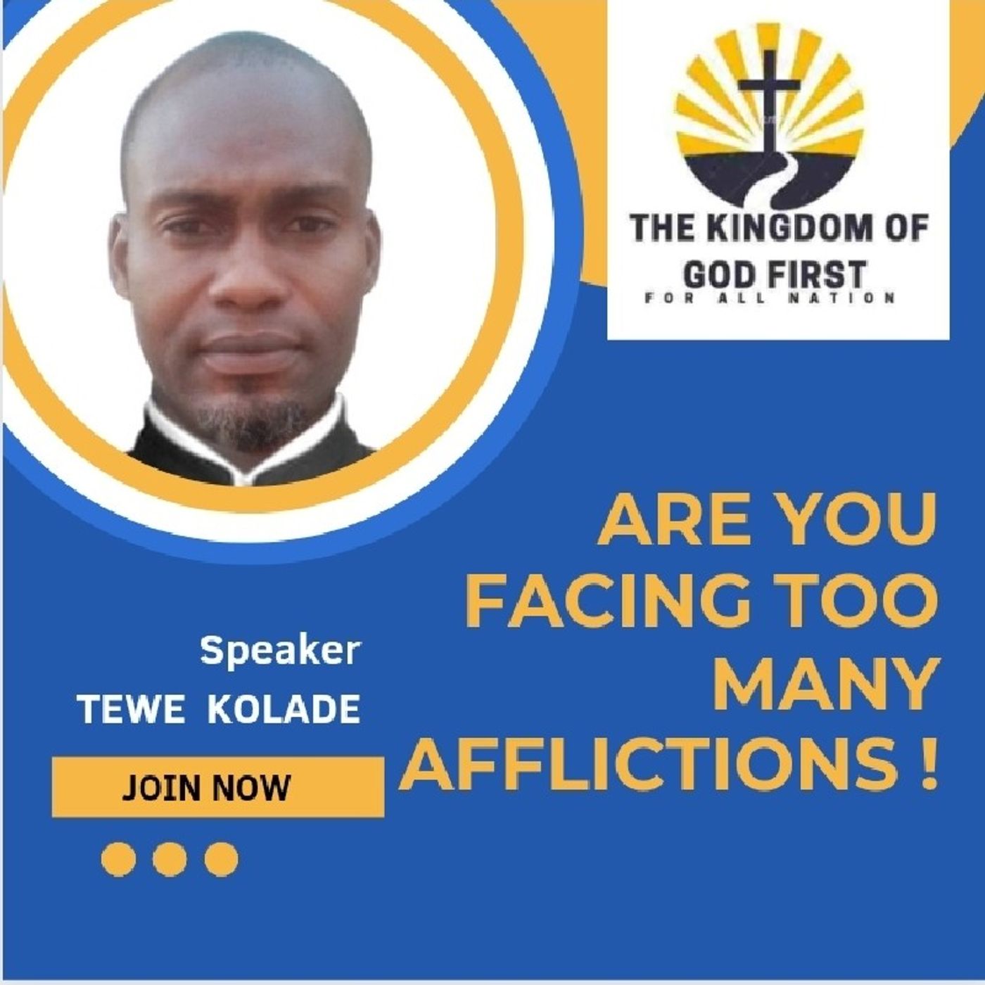 ARE YOU FACING TOO MANY AFFLICTIONS?