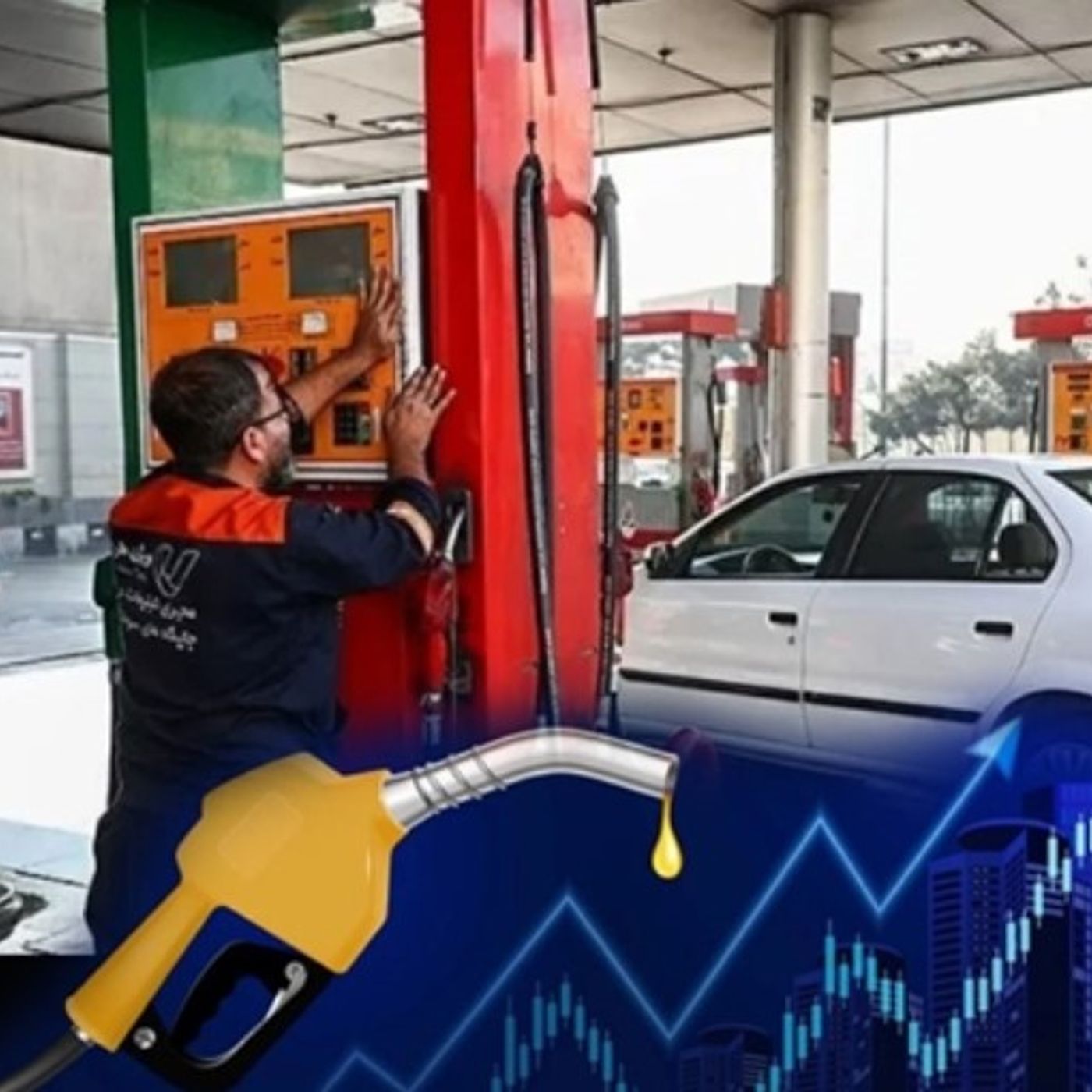 گرانی بنزین و ترس رژیم در سالگرد قیام