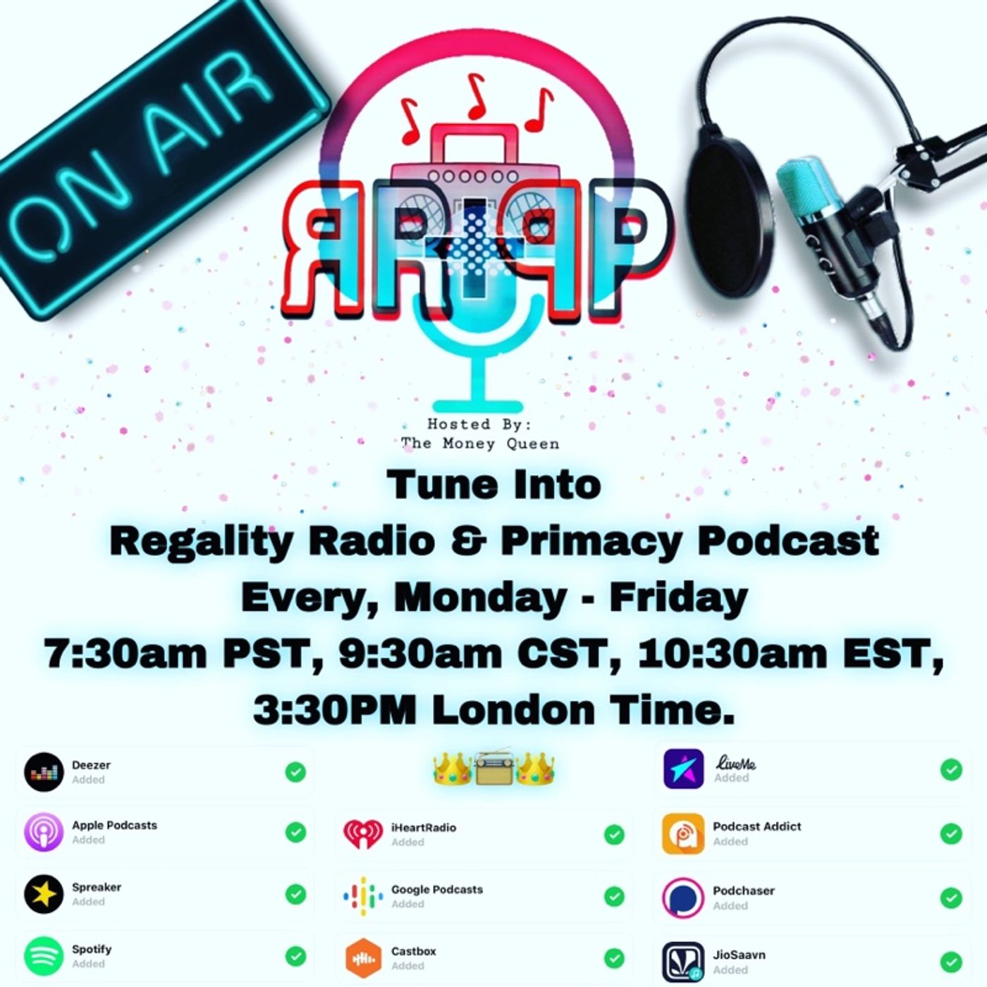 Episode 7 - The Money Queen | RR&PP  (100% live recorded)