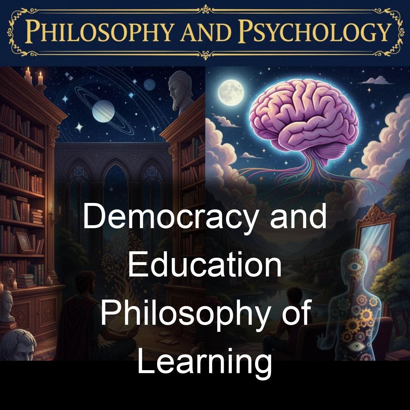 Democracy and Education Philosophy of Learning cover art