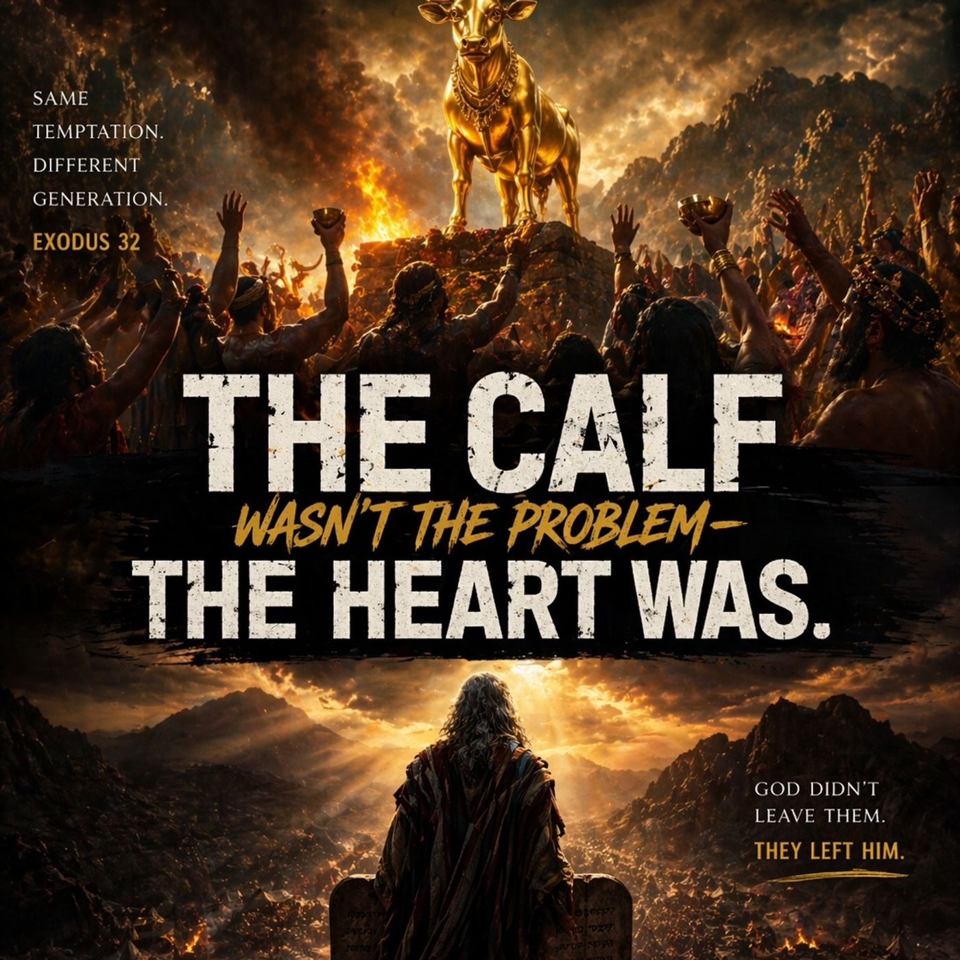 When God Went Silent |Exodus 32 episode artwork