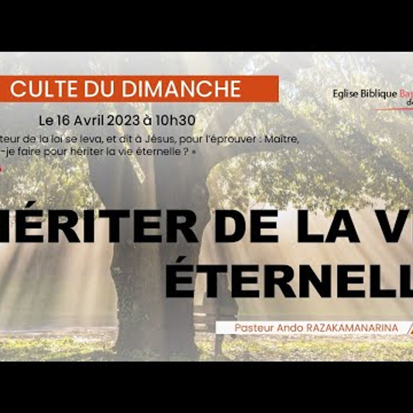 E.B.B.N - Hériter de la vie éternelle