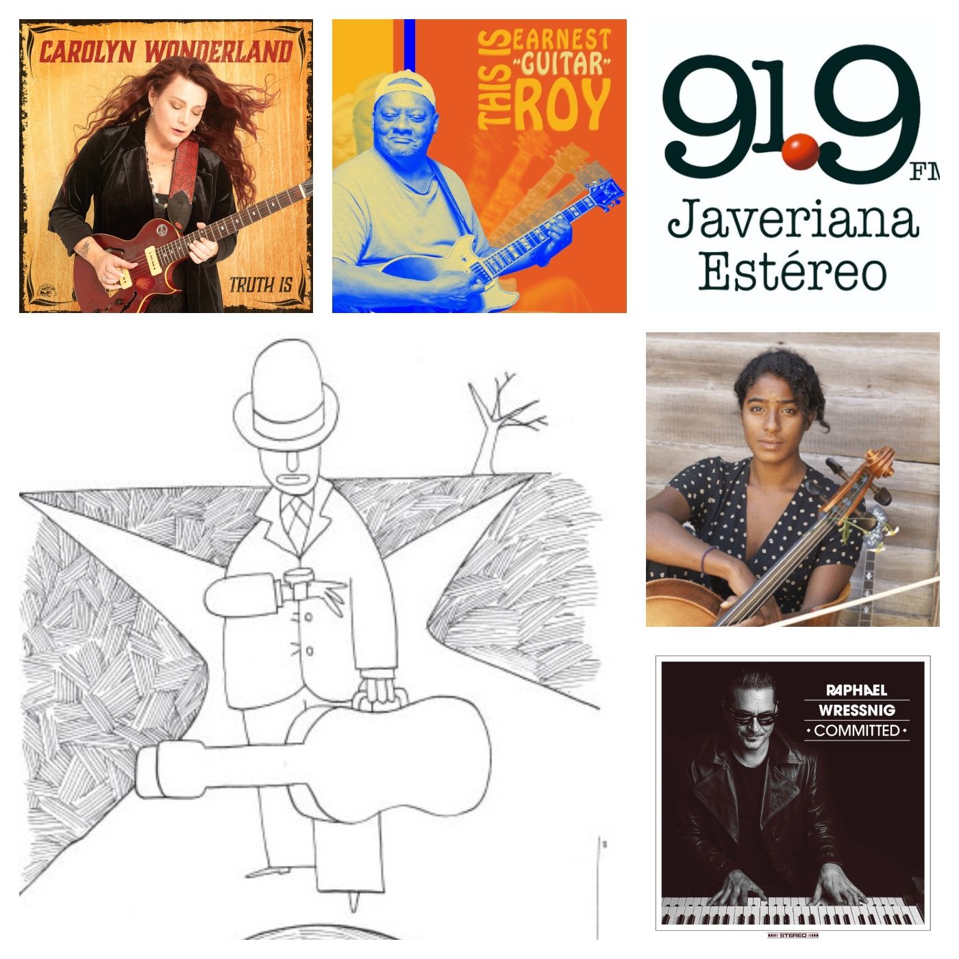 2025-38 Carolyn Wonderland, Earnest Guitar Roy, Leyla McCalla, Raphael Wressnig episode artwork