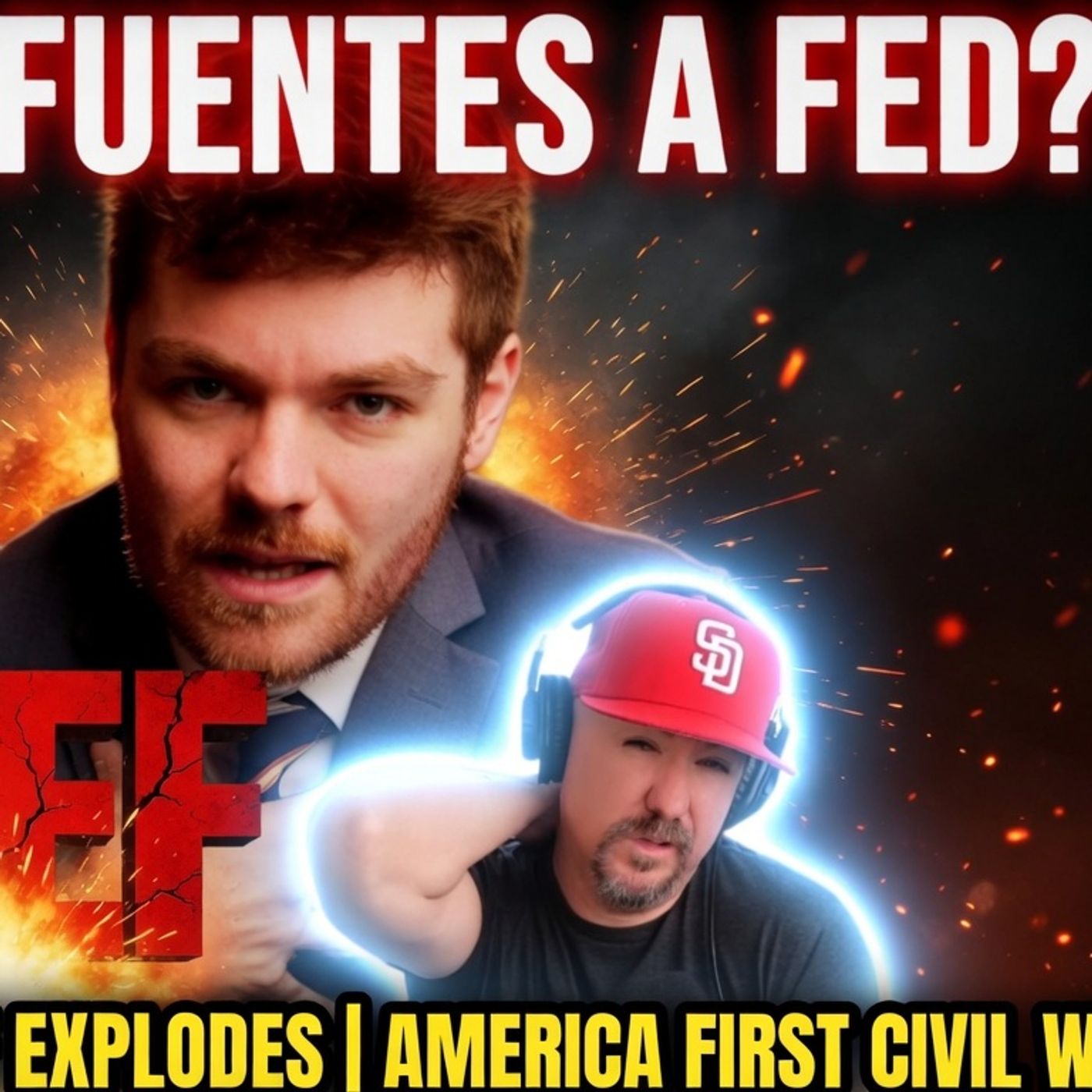 Nick Fuentes vs Dan Bilzerian: Fed Jacketing & Epstein Honeypot Drama Explodes episode artwork