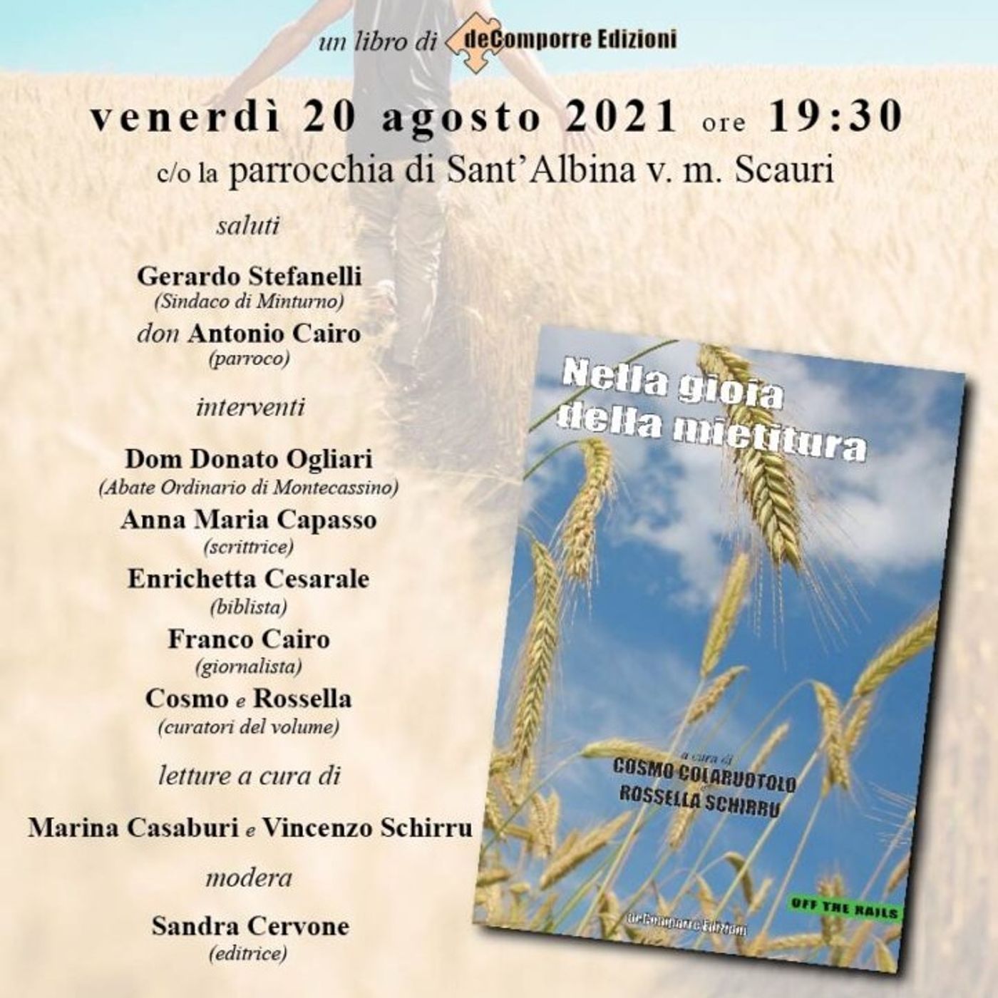 Presentazione Omelie don Antonio Cairo 20/08/2021