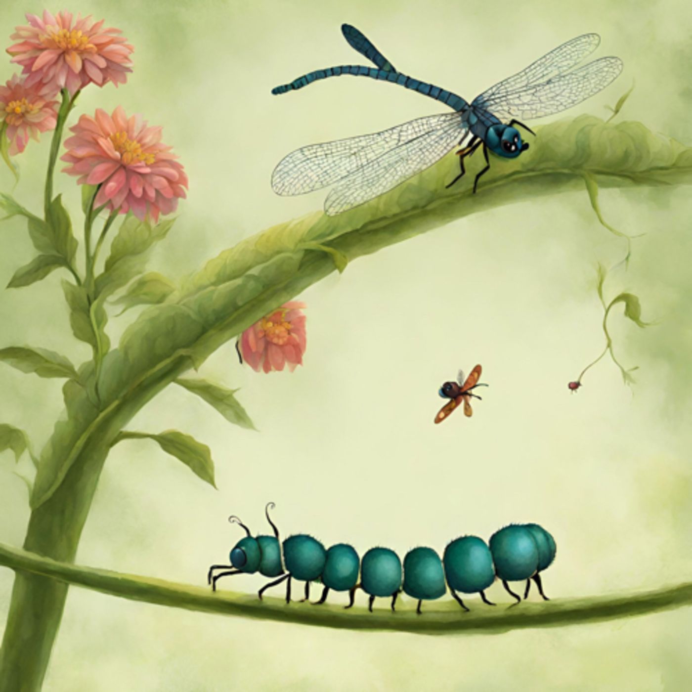 11 cuentos sobre la oruga Teresa y la Libelula Andréa