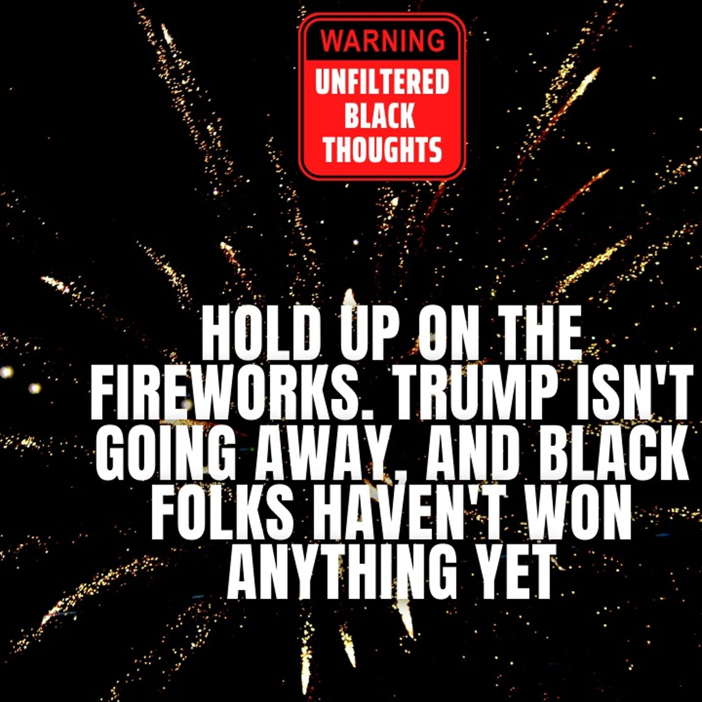 11.9 | Hold Up On The Fireworks, Trump Is Still A Problem, Black People Haven't Won Anything Yet episode artwork