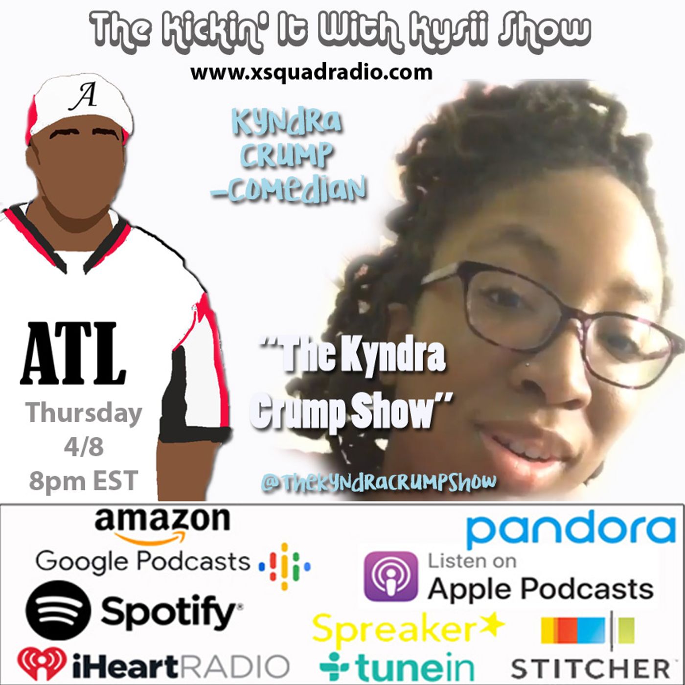 Kickin' It With Comedian Kyndra Crump of The Kyndra Crump Show episode artwork
