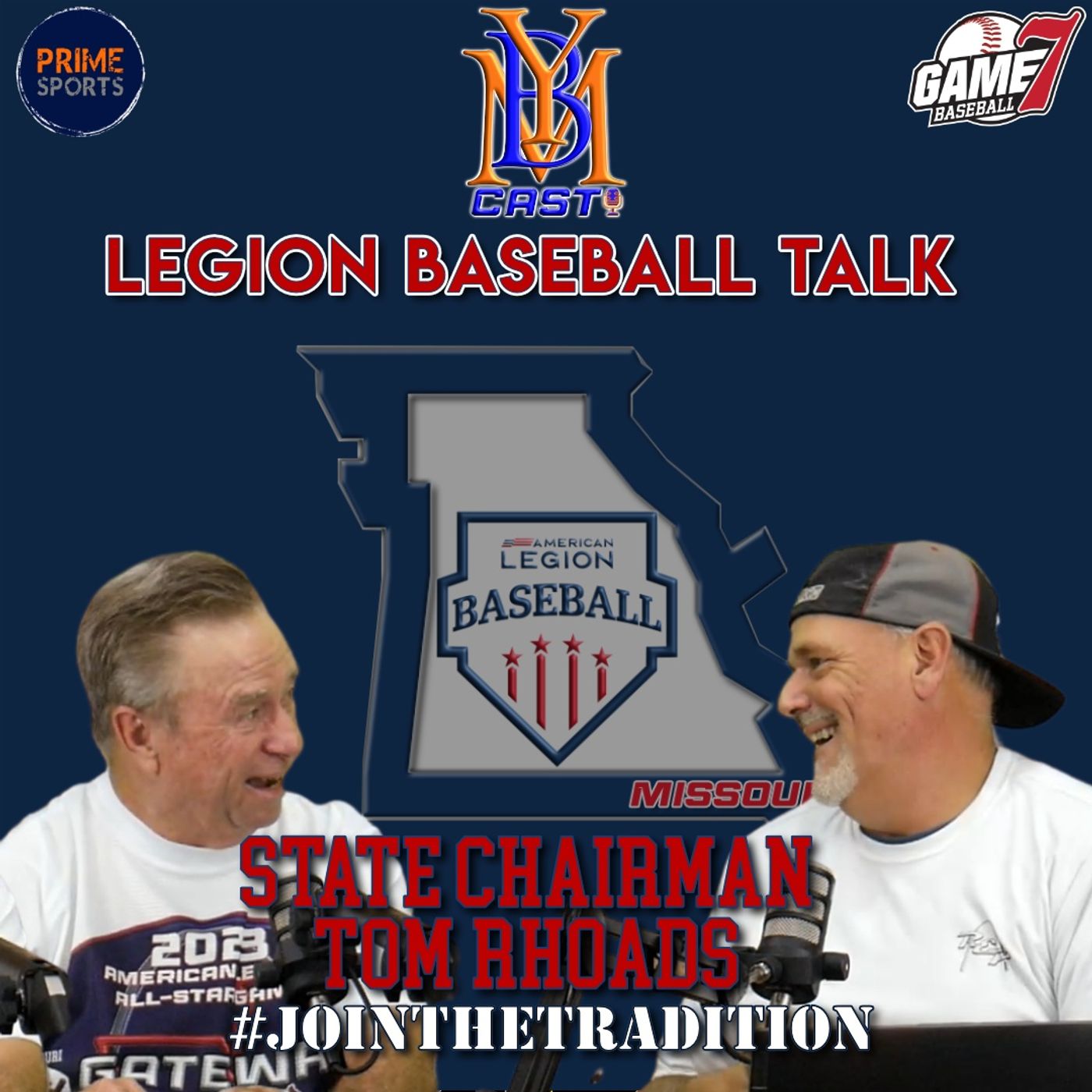 Legion Baseball Talk | 2025 Initiatives with State Chairman Tom Rhoads Continued | YBMcast episode artwork