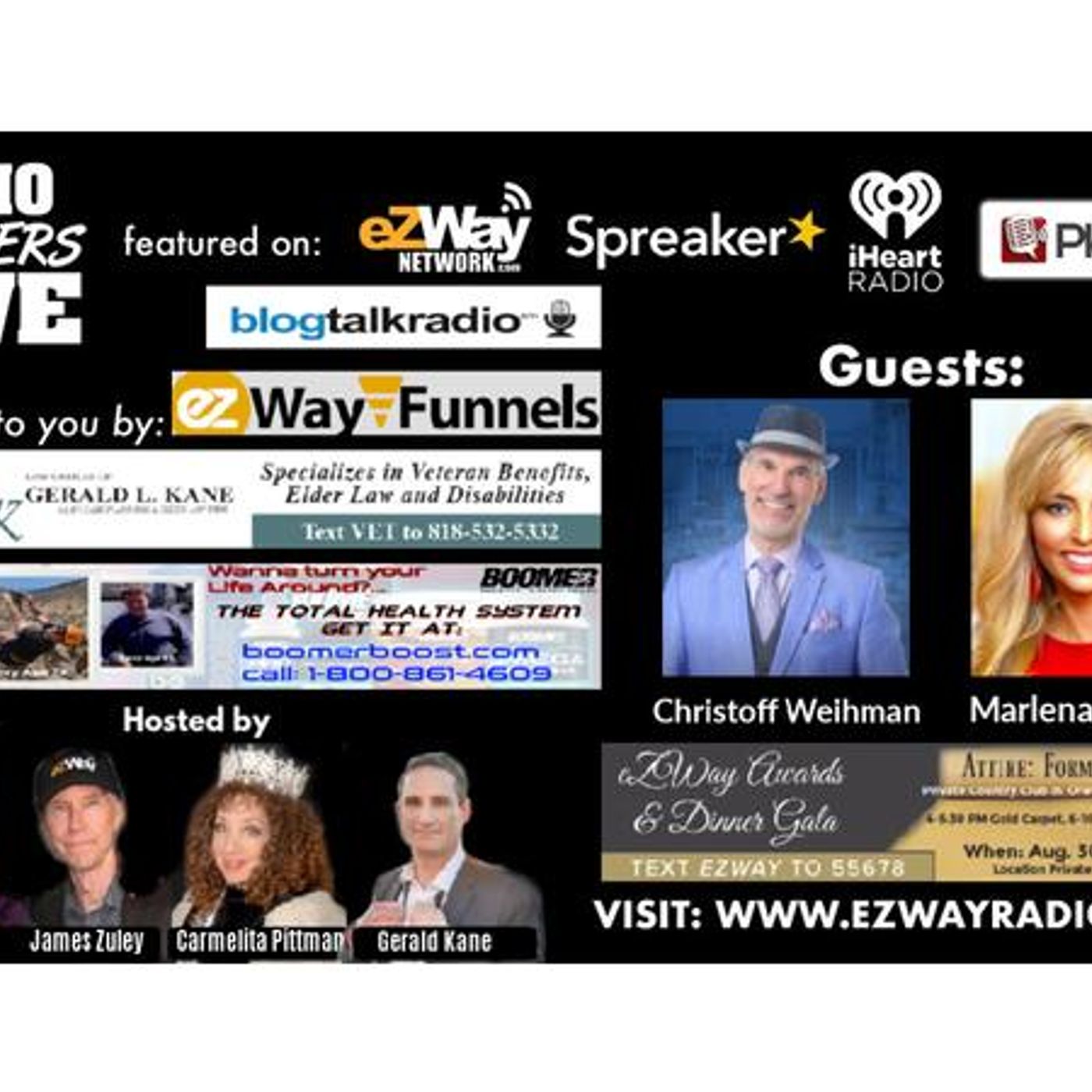 Radio Boomers Live S8 Ep 49 Feat. Christoff J. Weihman, Marlena Martin episode artwork