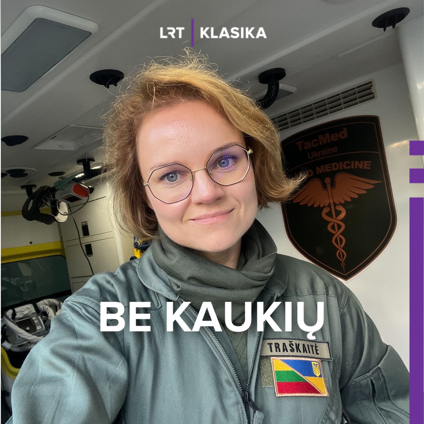 Gydytoja savanorė Vilma Traškaitė: mane žavi sužeistų Ukrainos kovotojų akių šviesa episode artwork