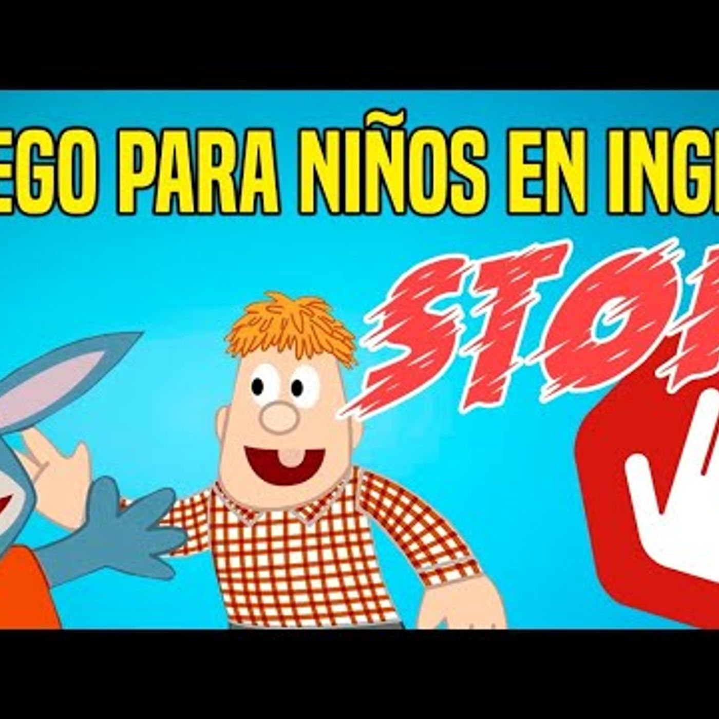 043. Juego de Vocabulario en INGLÉS para niños  STOP
