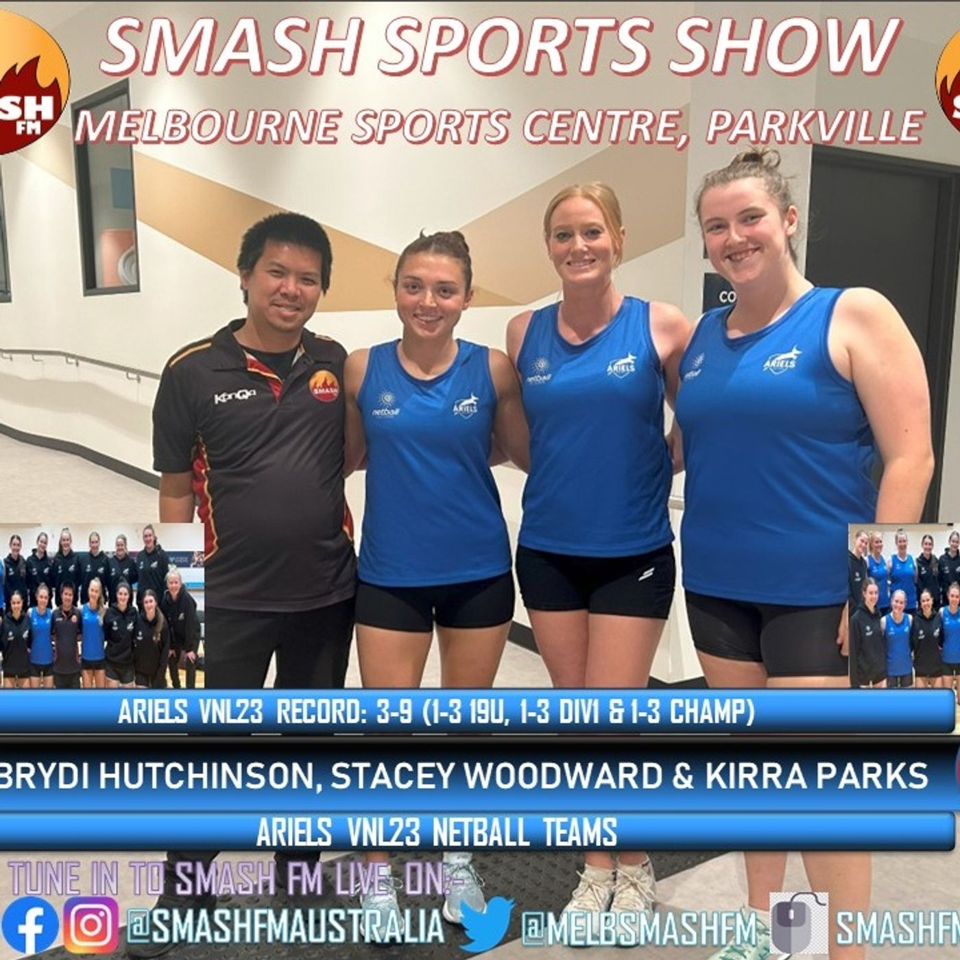 SSS10THYR: Ariels VNL23 Netball Interviews 140423
