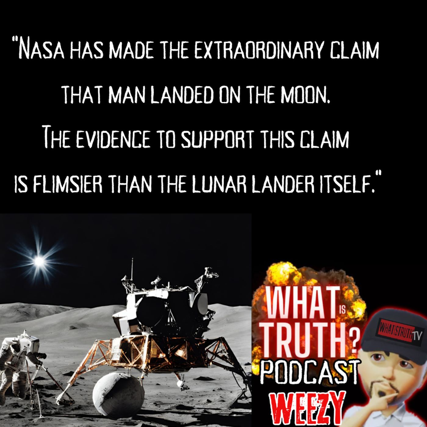 Nasa '' Soft Disclosure " ... Is this an admission that Man Never landed on the Moon? #moonlanding episode artwork