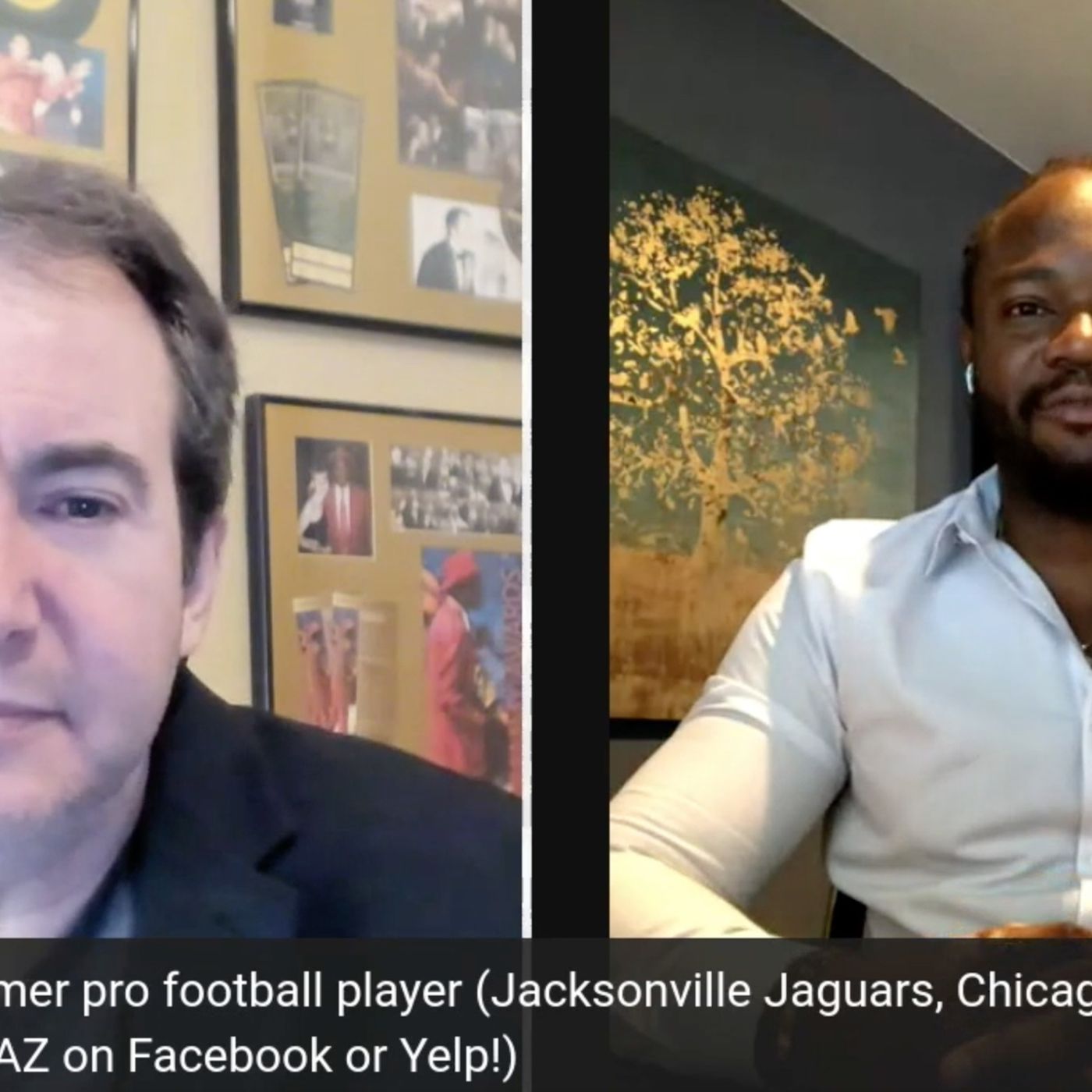 DeWayne Lewis, former pro football player Jacksonville Jaguars, Chicago Bears, NE Patriots, CEO Top Onyx Tile