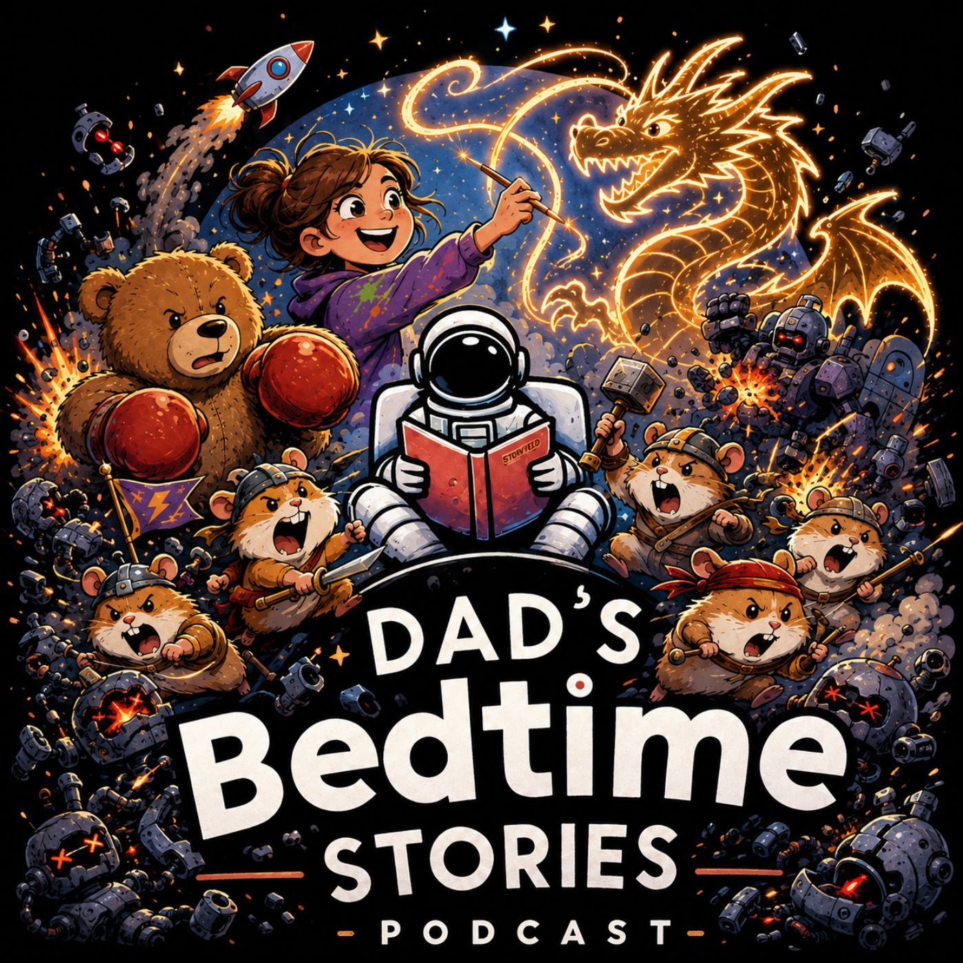 Harriet and the Ring of Living Art - Ring Guardians #7 - A Bedtime Story episode artwork