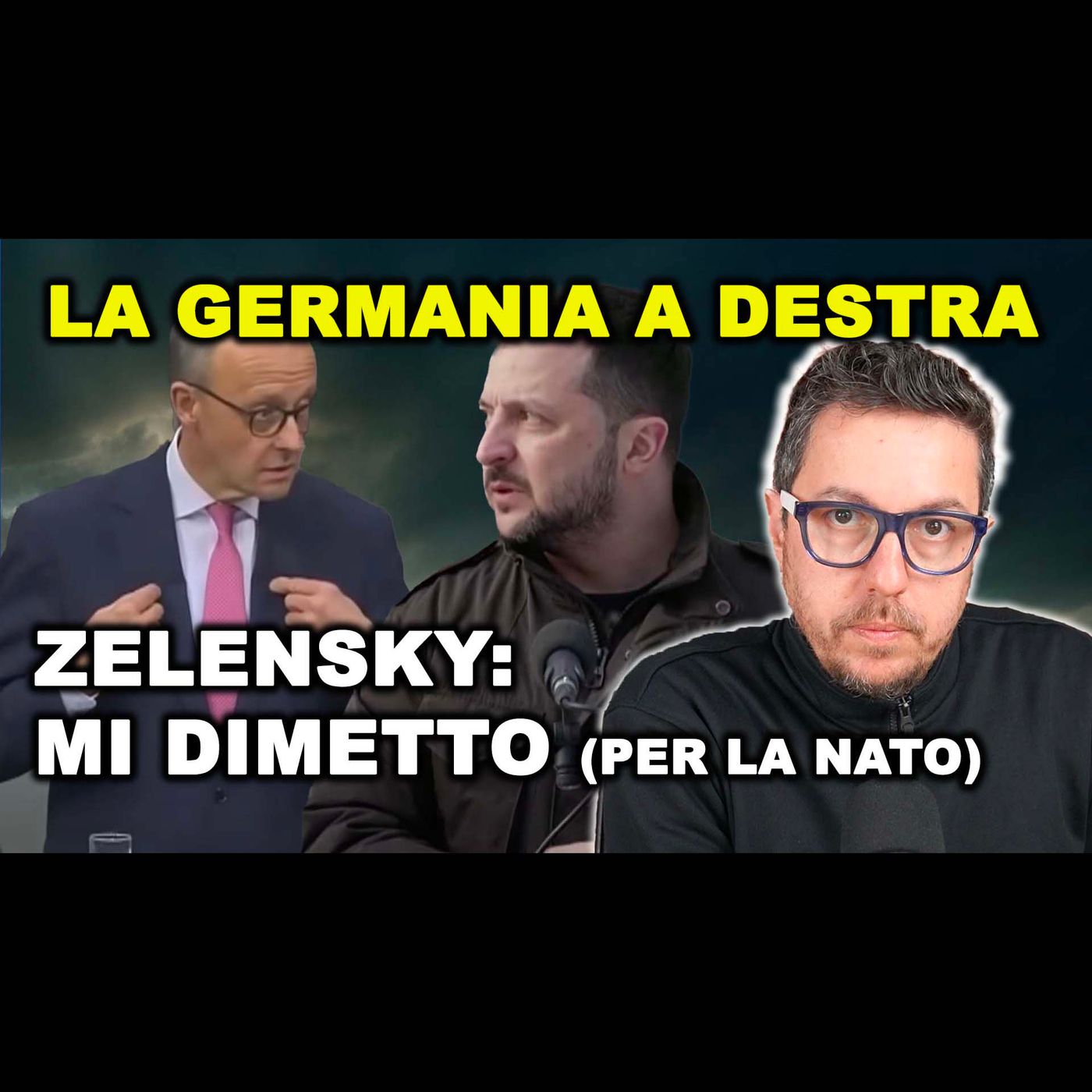 ZELENSKY: MI DIMETTO in cambio della NATO | LA GERMANIA SI SPOSTA A DESTRA