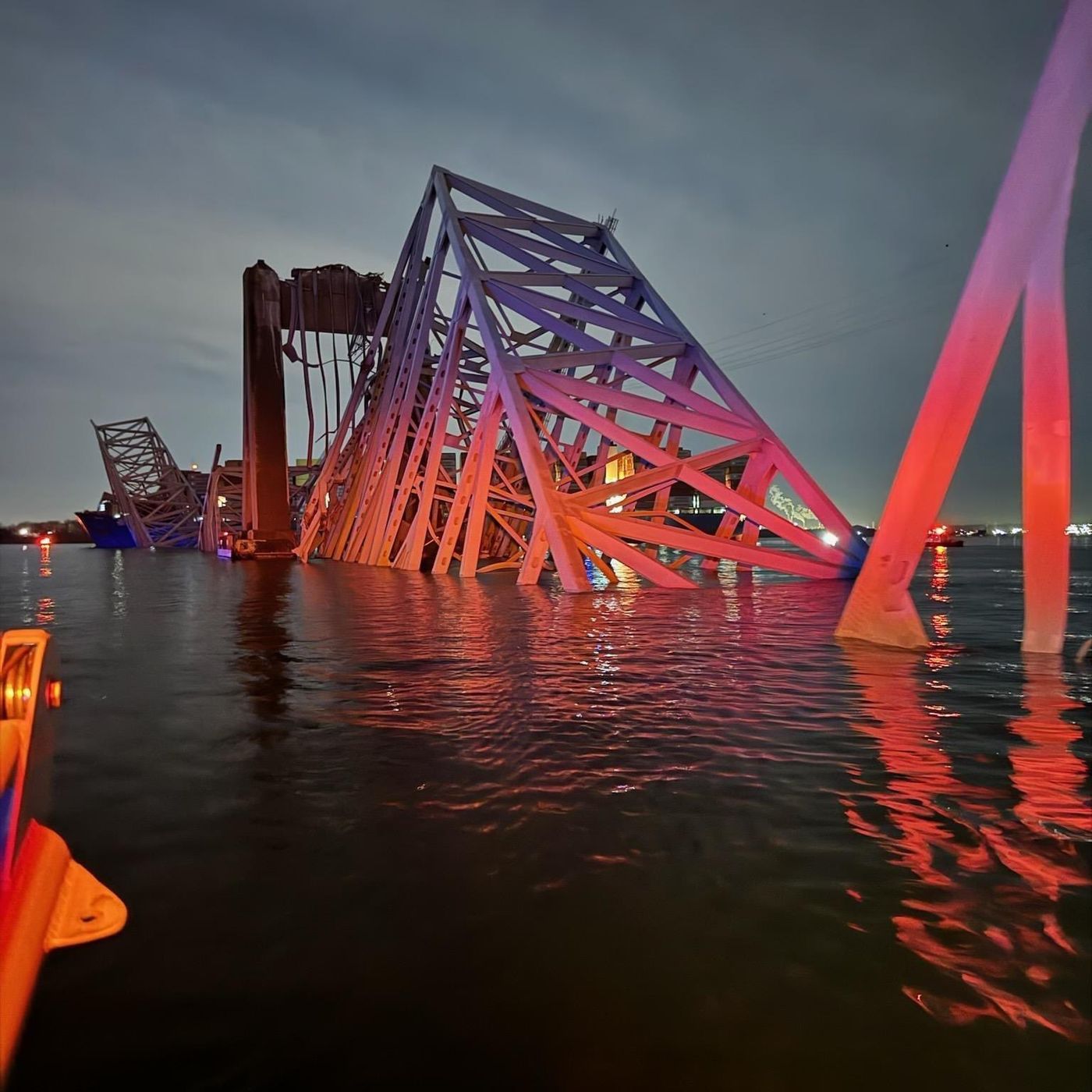 Francis Scott Key Bridge Collapse in Baltimore Maryland episode artwork