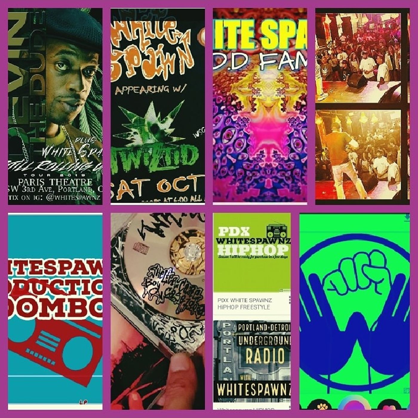 Episode 16 - PDX WHITE SPAWNZ HiPHOP FREESTYLE