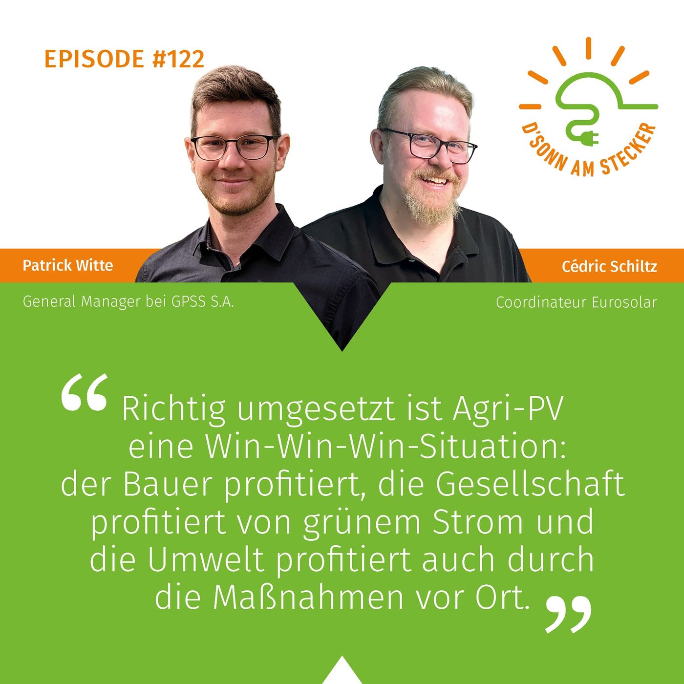 122 - AgriPV mam Patrick Witte vu GPSS S.A.