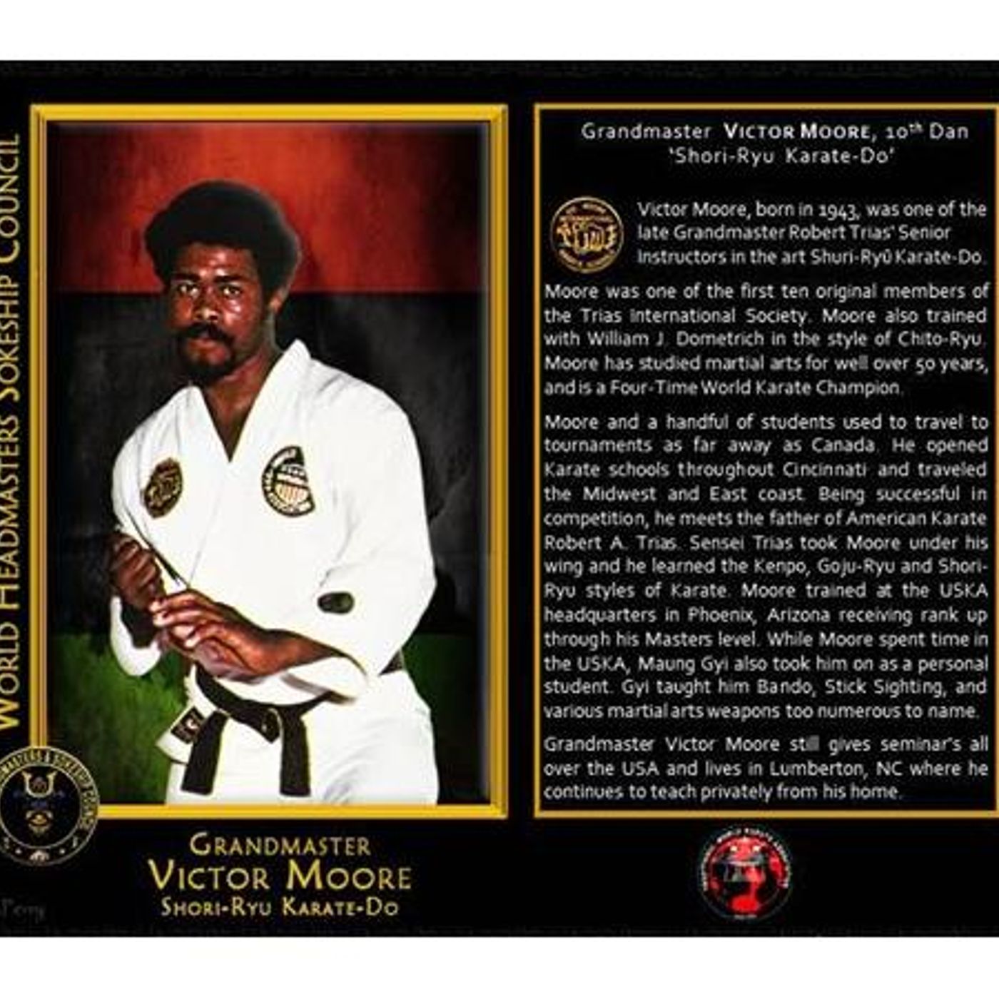 Interview with GrandMaster Dr. Victor Moore- The Man Who Beat Them All episode artwork