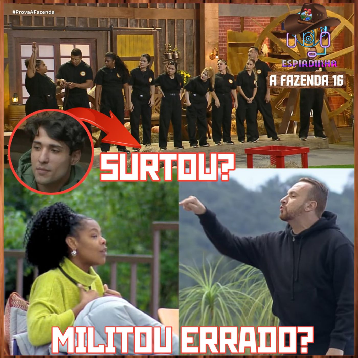 Suelen PROTAGONIZOU + Cauê quis se aparecer? | A Fazenda 16