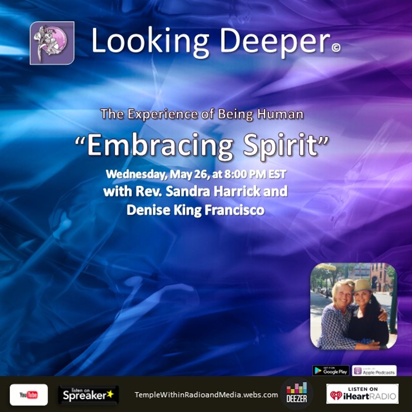 Dana and Sandy on Looking Deeper