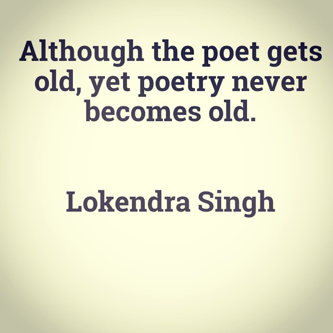 A Poet's Diary (Lokendra Singh)