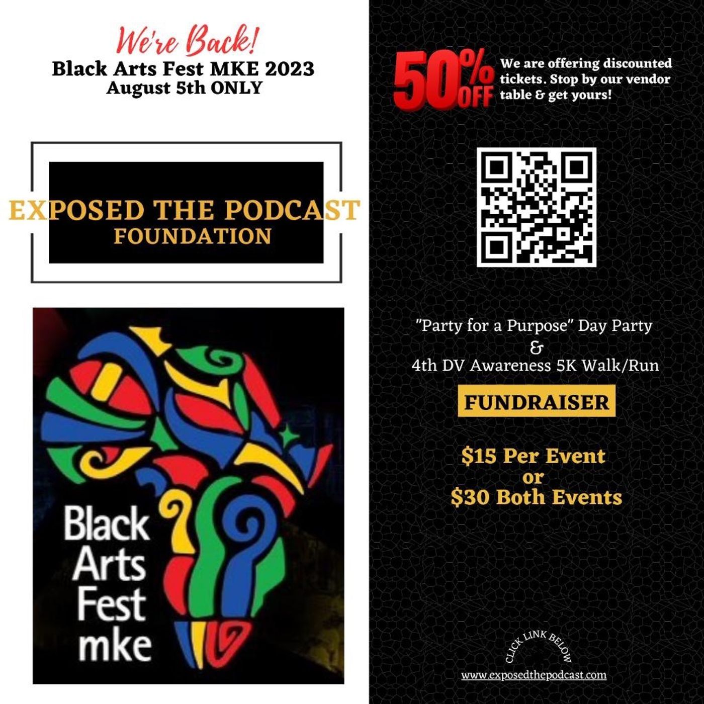 Summer Edition:BLACK Arts Fest MKE 2023! All things CULTURE! Premier Podcaster episode artwork