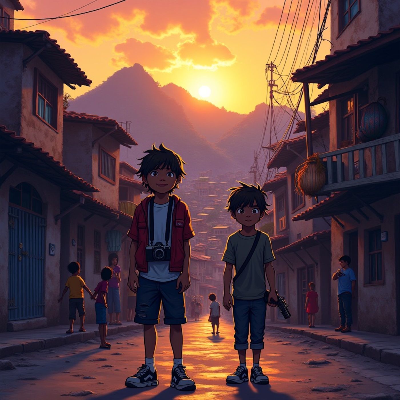 "If you run, the beast catches you; if you stay, the beast eats you." episode artwork