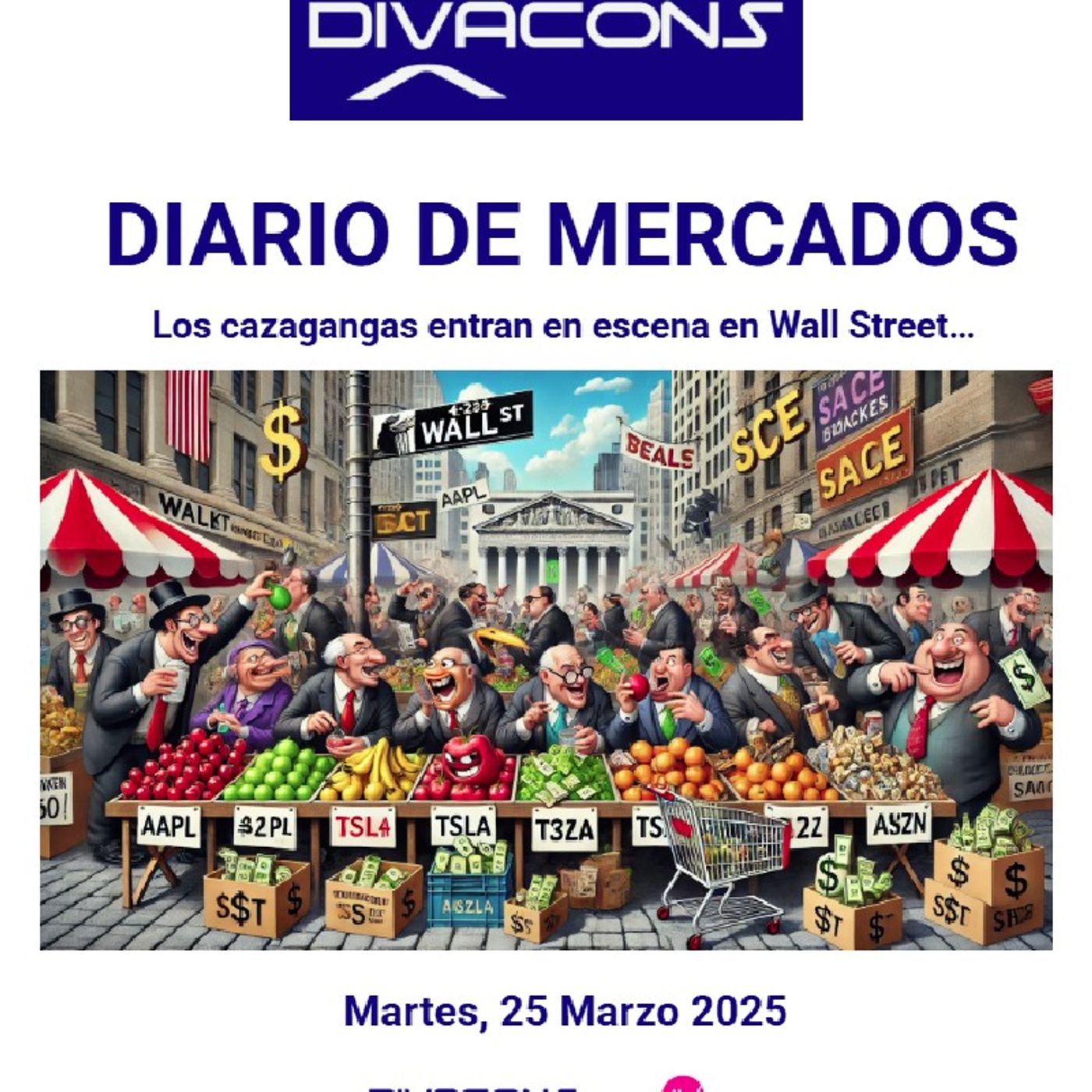 PODCAST en abierto DIARIO DE MERCADOS Martes 25 Marzo 2025 episode artwork
