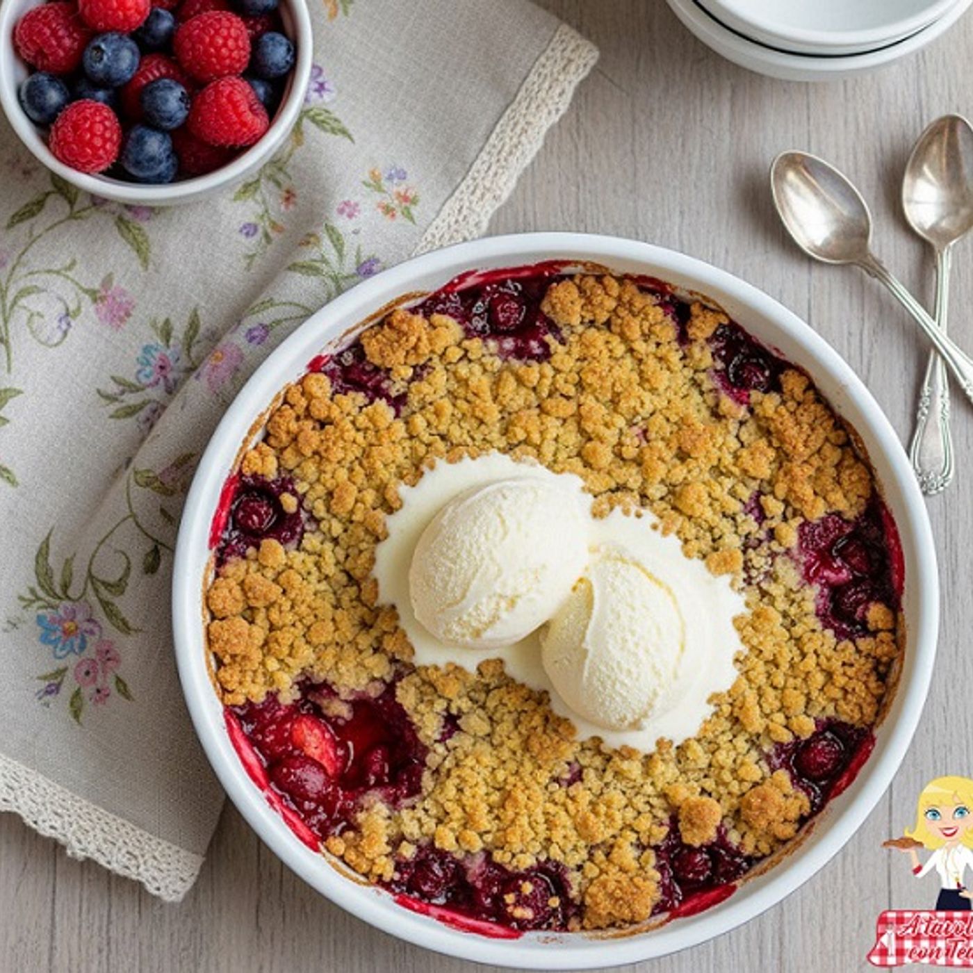 CRUMBLE AI FRUTTI DI BOSCO PERFETTO